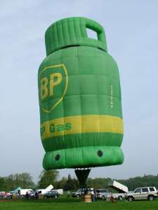 CS-BAP hot air balloon. Photograph by G Bann