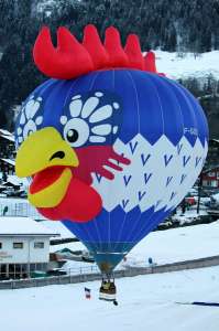 F-GOCO hot air balloon. Photograph by G Bann