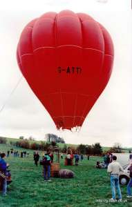 G-ATTN hot air balloon. Photograph by Balloon Spotters Archive