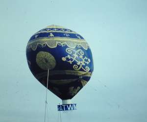 G-ATWM hot air balloon. Photograph by Paul Haigh