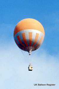 G-AVAT hot air balloon. Photograph by Charlie Verrall