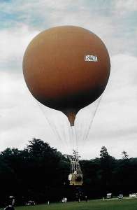 G-AWJC hot air balloon. Photograph by A Gibson