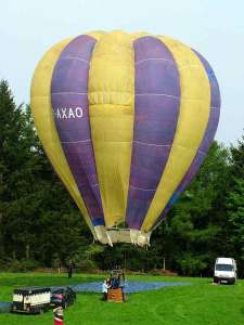 G-AXAO hot air balloon. Photograph by Balloon Spotters Archive
