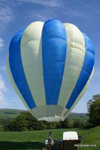 G-AXAO hot air balloon, added to the archive 7 September 2026. Photograph by Balloon Spotters Archive