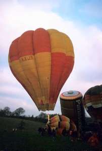 G-AXJB hot air balloon. Photograph by Balloon Spotters Archive
