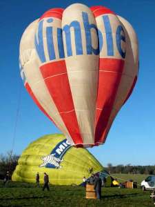 G-AXMD hot air balloon. Photograph by Balloon Spotters Archive