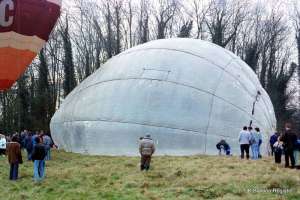 G-AXXP hot air balloon. Photograph by Balloon Spotters Archive