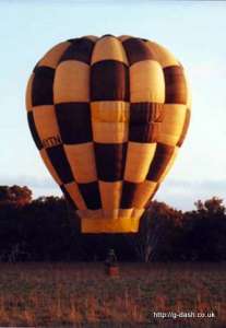 G-AYTN hot air balloon. Photograph by Balloon Spotters Archive