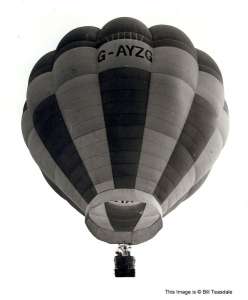 G-AYZG hot air balloon. Photograph by Bill Teasdale