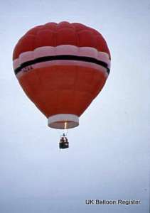 G-AZAA hot air balloon. Photograph by Swedish Balloon Federation