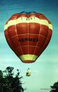 G-AZBT hot air balloon. Photograph by Mel Kirby