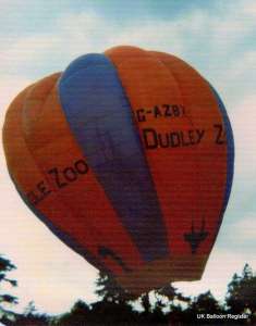 G-AZBX hot air balloon. Photograph by Mark Duffy