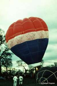 G-AZDF hot air balloon. Photograph by Mel Kirby