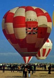 G-AZOO hot air balloon. Photograph by David Barker