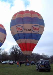 G-AZSP hot air balloon. Photograph by Andrew Garrett