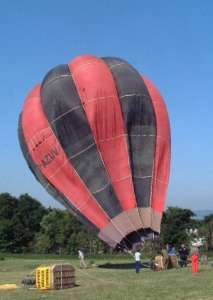 G-AZUV hot air balloon. Photograph by Andrew Garrett﻿