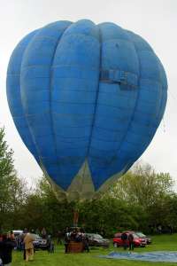 G-BADU hot air balloon. Photograph by G Bann