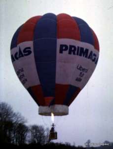 G-BAEK hot air balloon. Photograph by Mel Kirby