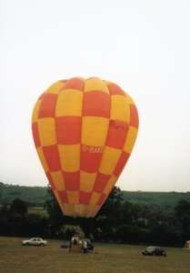 G-BAKO hot air balloon. Photograph by Andrew Garrett