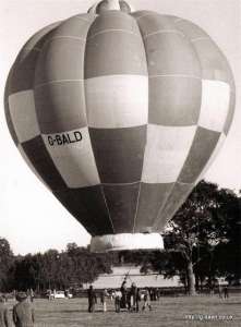 G-BALD hot air balloon. Photograph by G Duke