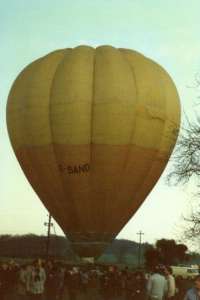 G-BAND hot air balloon, added to the archive 7 September 2026. Photograph by Andrew Garrett