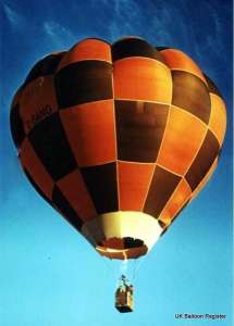 G-BANG hot air balloon. Photograph by Mel Kirby