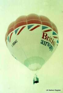G-BBAC hot air balloon. Photograph by Mel Kirby