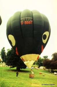 G-BBBT hot air balloon. Photograph by Mel Kirby