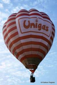 G-BBKO hot air balloon. Photograph by Keith Sowter