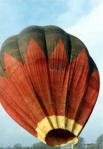 G-BBYR hot air balloon. Photograph by G Duke