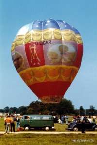 G-BCAR hot air balloon. Photograph by Mike Clarke