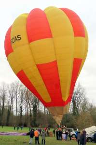 G-BCAS hot air balloon. Photograph by G Bann