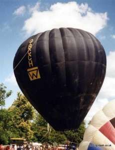 G-BCCH hot air balloon. Photograph by G Duke