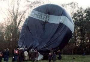 G-BCFD hot air balloon. Photograph by Bill Teasdale