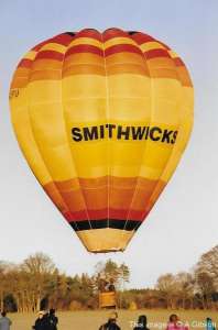 G-BCFU hot air balloon. Photograph by A Gibson