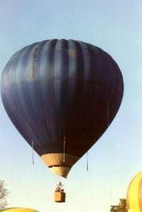 G-BCNR hot air balloon. Photograph by Andrew Garrett