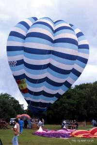 G-BDGP hot air balloon. Photograph by Mike Clarke