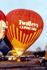 G-BDMO hot air balloon. Photograph by Mike Clarke