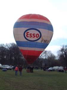 G-BEJK hot air balloon. Photograph by Andrew Garrett