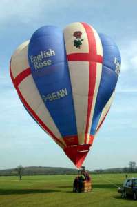 G-BENN hot air balloon. Photograph by Bill Teasdale