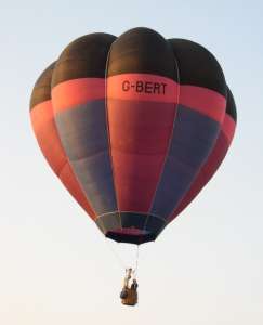 G-BERT hot air balloon. Photograph by D Barker