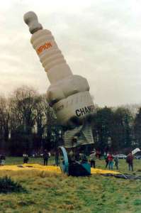 G-BETF hot air balloon. Photograph by Bill Teasdale