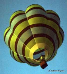 G-BFKE hot air balloon. Photograph by Mel Kirby