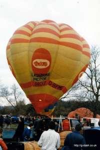G-BFME hot air balloon. Photograph by Mike Clarke