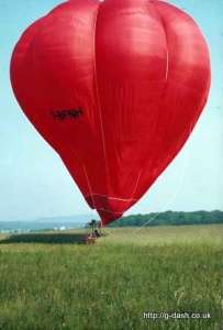 G-BFNH hot air balloon. Photograph by Carolinda Witt