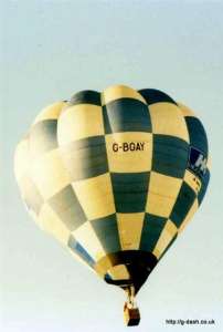 G-BGAY hot air balloon. Photograph by Graham Duke