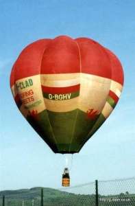 G-BGHV hot air balloon. Photograph by Graham Duke