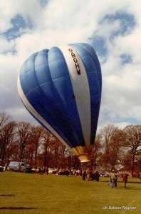 G-BGHW hot air balloon. Photograph by Mark Duffy