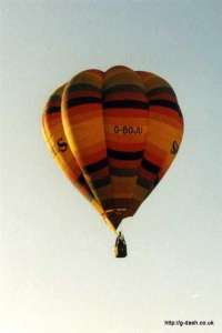 G-BGJU hot air balloon. Photograph by Graham Duke