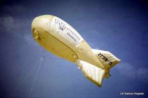 G-BGJZ hot air balloon. Photograph by Mel Kirby